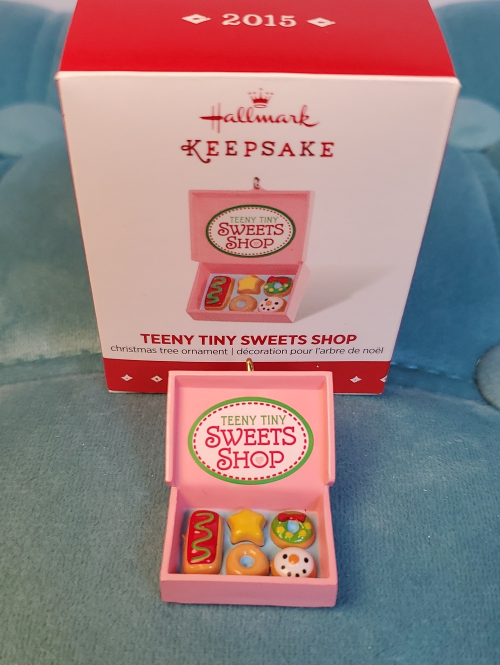 Hallmark Keepsake Ornament 2015 Teeny Tiny Sweets Shop Miniature QXM8537
